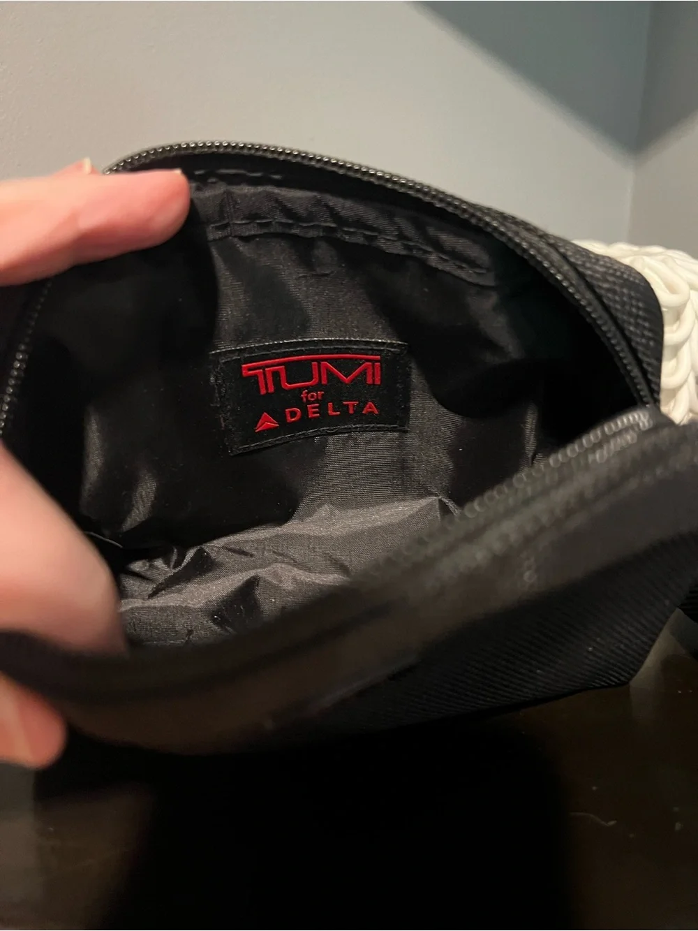 Set of Two Tumi Alpha Mini Amenity Case in Black